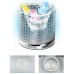 Intexca Electric Mini Portable Compact Portable Washing Machine Hold 4.5 Kg Clothes for Children, Camping, Dorm